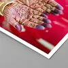 Poster - Poster ohne Rahmen - Hände orientalisch Muster - Produktbild-Vorschau 2