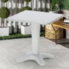 Grand Soleil Zavor carré table polypropylène extérieur bar Voir les images du produit 8