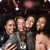 GLITTER-Case für iPhone 11 Pro, Farbe:Glamour - Black Produktbild-Vorschau 8