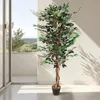 Deko Pflanze 160 cm - Modell: Ficus Produktbild-Vorschau 6