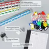 Schlüsselschrank aus Stahl, abschließbar, 200 Haken, Produktbild-Vorschau 7