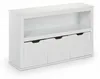 Relaxdays Kinderrek, 3 vakken met wielen, HxBxD: 60 x 102 x Productafbeelding-voorbeeld 9