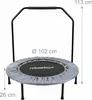Trampolína Relaxdays s držadlom, Ø 102 cm, skladateľná Náhľad obrázku produktu 4