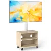 5Rcom Weißer TV-Ständer auf Rädern für 32 - 65 Zoll Produktbild-Vorschau 1