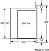 Bosch BFL524MB0 EB kuchenka mikrofalowa 800W czarna Podgląd zdjęcia produktu 8