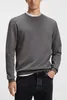 BOSS Orange Pullover grau Rundhals Baumwolle Produktbild-Vorschau 4