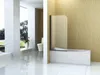 Silla | Duschabtrennung - 70x140 cm - Faltwand - Duschwänd Produktbild-Vorschau 4