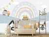 Muralo Vlies Fototapete für Kinder REGENBOGEN Fahrzeuge Produktbild-Vorschau 10