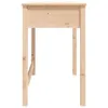 vidaXL Schreibtisch mit Schubladen 100x50x78 cm Massivholz Produktbild-Vorschau 7