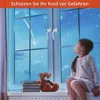 4 Set Fenstergriff abschließbar Aluminium Fensterschloss Produktbild-Vorschau 3