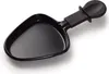 A black raclette pan with a handle, isolated on a white background. Anteprima dell’immagine prodotto