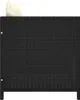 vidaXL Canapé de jardin avec coussins noir Poly rotin Voir les images du produit 2
