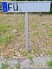 Parkschildhalterung zum einschieben aus Edelstahl mit Produktbild-Vorschau 6