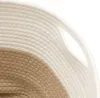 Cloris Designermöbel Aufbewahrungskorb Beige und Weiß Produktbild-Vorschau 6
