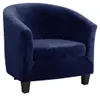 Solidchoice - Fauteuil club en velours, housse avec Voir les images du produit 1