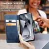 KZB Samsung Galaxy S24 5G Handyhülle Leder Flip Case Blau Produktbild-Vorschau 3