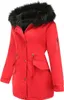 ASKSA Damen Winterparka Lang Wintermantel mit Kapuze Produktbild-Vorschau 4