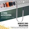 Single Fitting mit Haken für Airlineschiene Endbeschlag Produktbild-Vorschau 4