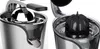 A collage of two close-up shots of a Zilan electric citrus juicer, showing different parts of the appliance. Náhled obrázku produktu