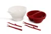 TUPPERWARE Allegra 1L rosso Sogno di cioccolato Fonduta di Anteprima dell’immagine prodotto 2