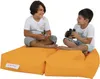Hanah Home, Kids Double Seat Pouf - Orange, Outdoor Produktbild-Vorschau 5
