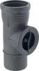 Geberit GE Silent-Pro, Reinigungsstück, 90°, d110 mm, runde Produktbild-Vorschau 1