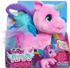 A pink plush unicorn toy with wings and a rainbow mane and tail, presented in its retail packaging. Náhled obrázku produktu