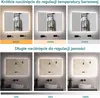 Spiegel voor de badkamer met verlichting, anti-condens, Productafbeelding-voorbeeld 4