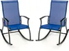 COSTWAY Fauteuil à bascule 2 places, Fauteuil à bascule Voir les images du produit 1
