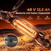 Monopattino elettrico V5 Pro con  ABE, 48 V, 12,5 Ah, Anteprima dell’immagine prodotto 6