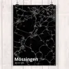 Mr. & Mrs. Panda Bild Mössingen DIN A2 - Geschenk, Produktbild-Vorschau 2