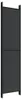 vidaXL Paravento a 5 pannelli Nero 250x220 cm in tessuto Anteprima dell’immagine prodotto 6