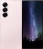 A pink Samsung Galaxy Z Fold6 smartphone is shown from the back and the front, displaying a starry night sky wallpaper on its screen. Náhľad obrázku produktu