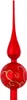 Christbaumspitze Glas 36cm mit Sternen & Ranken Muster - Produktbild-Vorschau 1