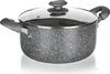 Banquet gepresst Kasserolle, Aluminium, Grau Granit, 19 x Produktbild-Vorschau 1