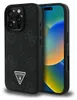 Guess Grained Etui MagSafe für iPhone 16 Pro Schwarz Produktbild-Vorschau 1