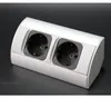kalb | ciabatta angolare a 2 vie 2x presa 230V alluminio Anteprima dell’immagine prodotto 3