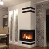 Set di coperture angolari per esterni 3x caminetto angolare Anteprima dell’immagine prodotto 3