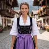 Dirndlbluse Trachtenbluse Dirndel Trachten bluse mit Produktbild-Vorschau 3
