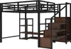Flieks Etagenbett Metallbett 140x200cm mit TV-Ständer und Produktbild-Vorschau 8