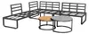 Gartenmöbel-Set (4-5 Sitze) – 2 stapelbare Couchtische, Produktbild-Vorschau 14