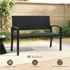 Yaheetech 2-Sitzer Gartenbank aus Polyrattan, Rattan Produktbild-Vorschau 5