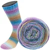 Lana Grossa MEILENWEIT 100 g Color Mix 4-fach Sockenwolle Produktbild-Vorschau 1