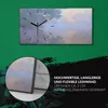 Wandkunst Leinwand Bild Uhr Geräuschlos Kunstdruck 60x30 Produktbild-Vorschau 5