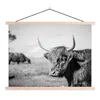MuchoWow® Textilposter Schottischer Highlander - Tiere - Produktbild-Vorschau 1