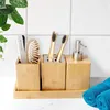 Sada bambusových doplňků (4 kusy): zubní kartáček, mýdlo, Náhled obrázku produktu 2