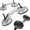 Doppel Saugheber Glassauger Glasheber Vakuumheber Aluminium Produktbild-Vorschau 2