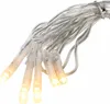 A close-up of a string of LED lights. Produktbild-Vorschau