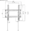 Supporto TV Wiltec 32"-70", supporto TV a parete Anteprima dell’immagine prodotto 3