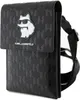 A black Karl Lagerfeld handbag with a Choupette cat graphic and the brand name. Anteprima dell’immagine prodotto
